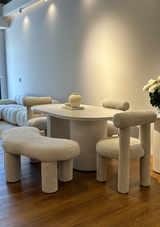 Mesa Napolitana x Sillas Zeus + Banca